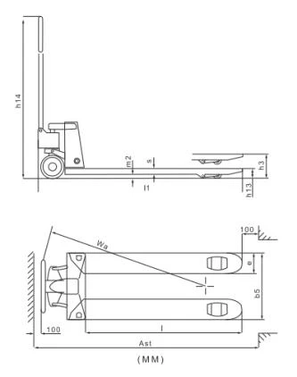 4-Way Traverse Hand Pallet Truck manufacturers