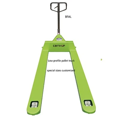 Low-profile Hand Pallet Truck